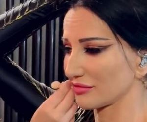 Justyna Steczkowska -  miny Justyny Steczkowskiej na Eurowizji