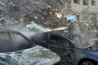 Kolejna tragiczna noc w Ukrainie. Rosyjskie rakiety uderzyły w Kijów i Odessę, są ofiary śmiertelne