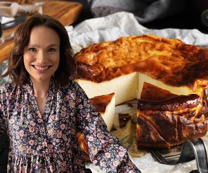 Sernik baskijski Ani Starmach – banalnie prosty, obłędnie kremowy