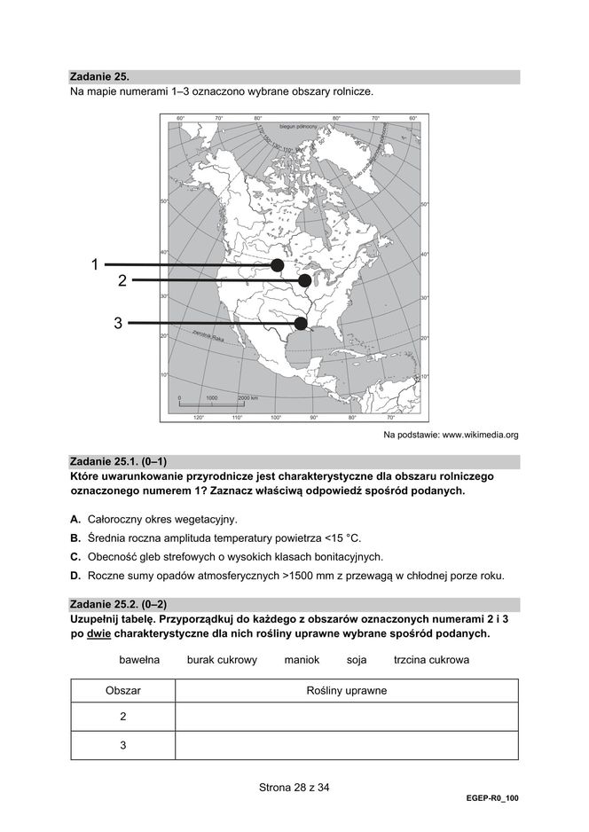 Matura 2025 geografia - odpowiedzi, arkusz CKE  CKE 15.05.2025 - Formuła 2015	