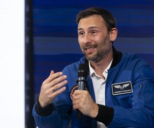 Sławosz Uznański-Wiśniewiski na forum w Karpaczu.