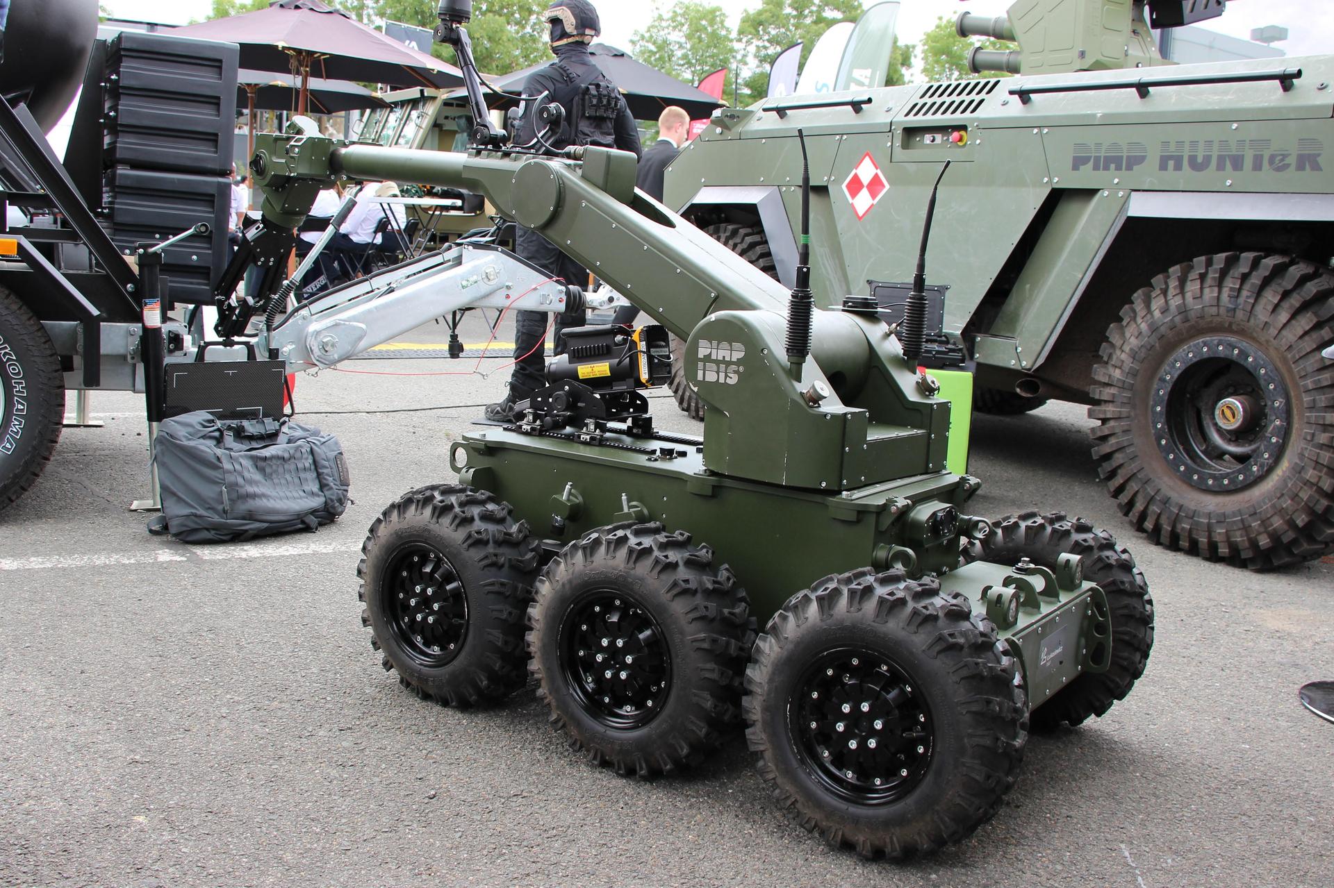 Robot PIAP IBIS na Eurosatory 2024