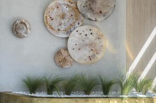 Bursztynowe dekoracje w willi w Gdańsku