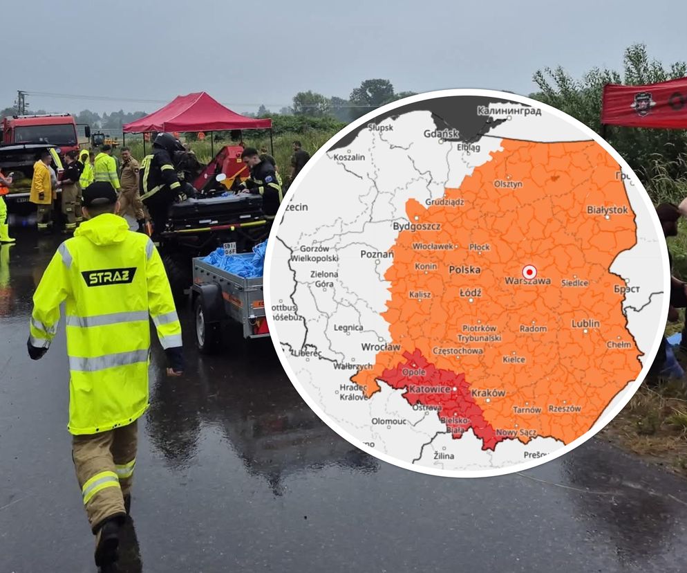 Alarm w Polsce. Najnowsze prognozy i ostrzeżenia przed ulewami