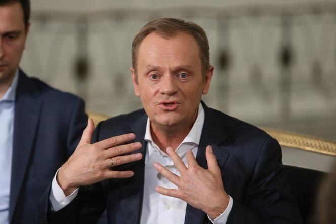 Donald Tusk w 2014 roku