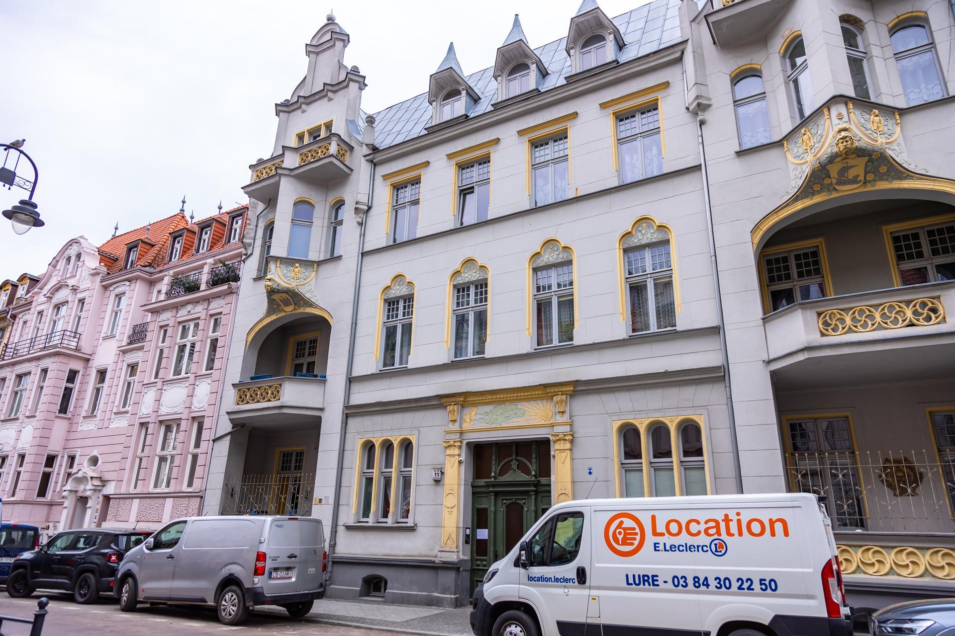 Kamienice przy ulicy Cieszkowskiego w Bydgoszczy