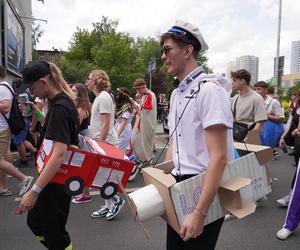 Juwenalia Śląskie 2024. Korowód przeszedł ulicami Katowic. Studenci mają klucze do miasta