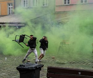 Awantura kibiców przed meczem Chelsea - Betis
