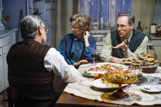 Stulecie Winnych 4. Andzia (Barbara Wypych), Michał (Stefan Pawłowski), Stanisław (Jan Wieczorkowski)