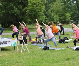 Lublin Joga Festiwal trwa w Parku Ludowym! [ZDJĘCIA]