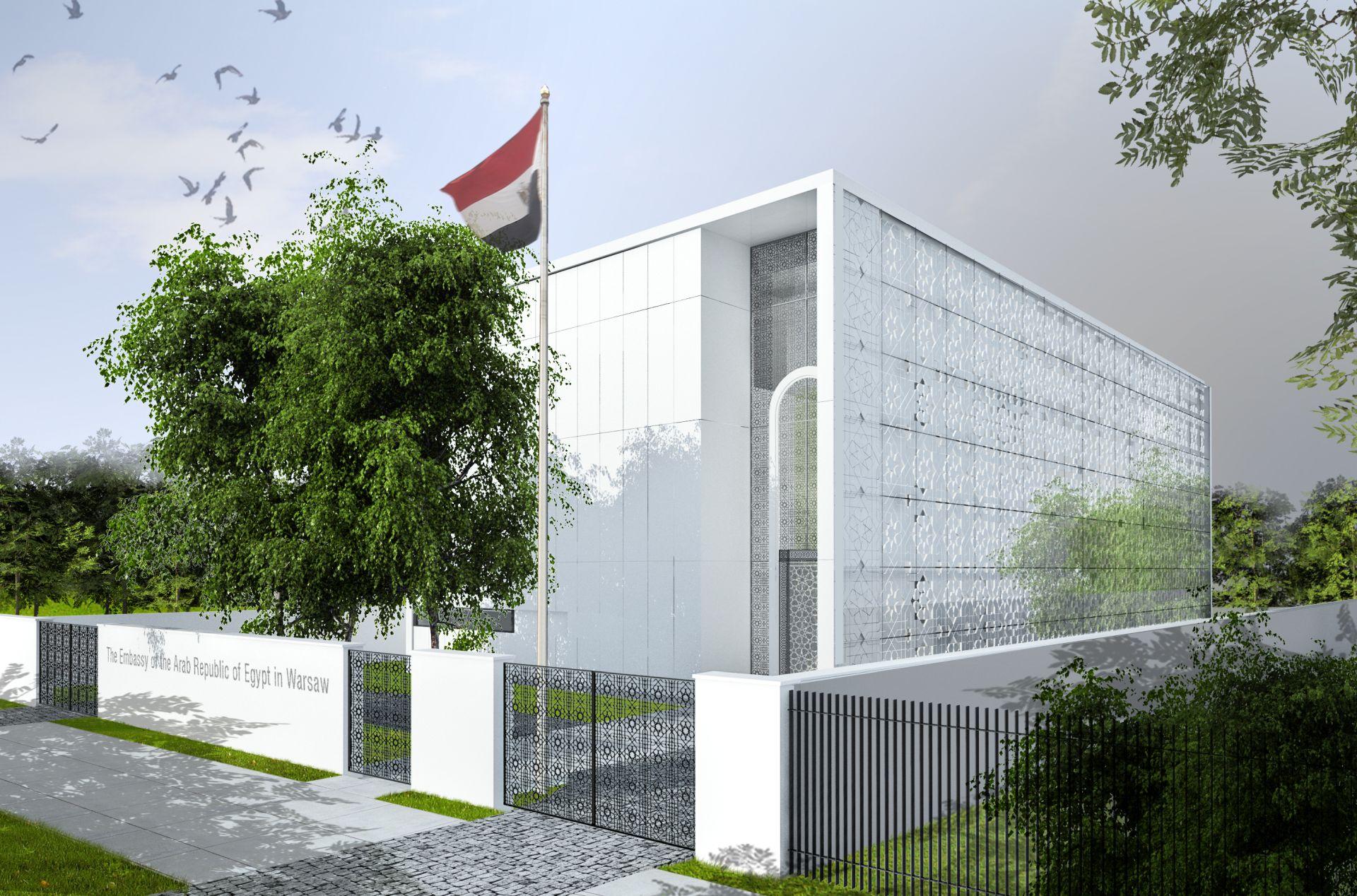 Nowa ambasada Egiptu w Warszawie. Wiemy, jak będzie wyglądać