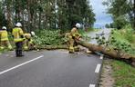 Wichury w Podlaskiem. Setki interwencji strażaków w całym regionie