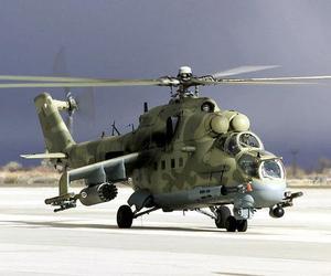 Czeskie śmigłowce Mi-24/35