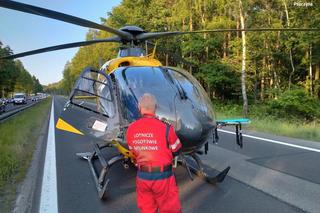 Wypadek na DK 1 w Kobiórze