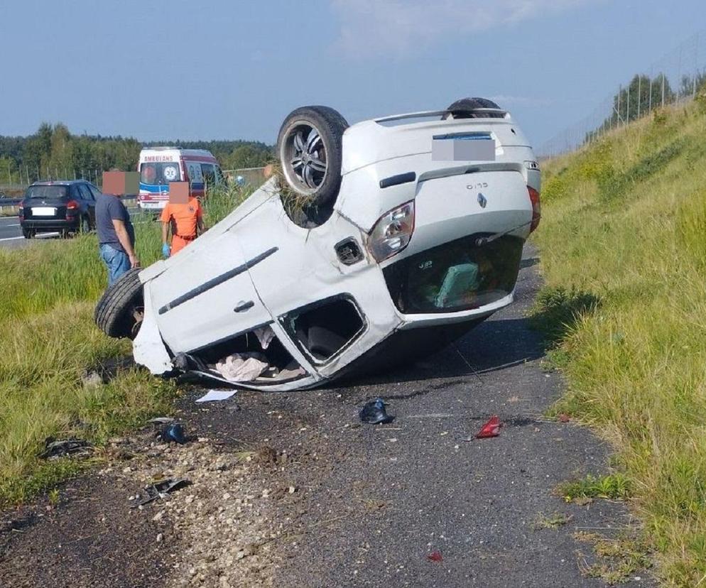 Szaleńcza ucieczka przed policją na S19 skończyła się dramatem 