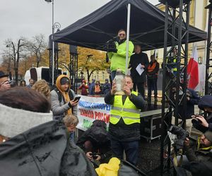 Protest plantatorów tytoniu w Warszawie (3.11.2025)