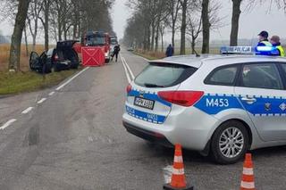 Podlaskie: Tragiczny wypadek na trasie Bielsk Podlaski - Hajnówka. Zginęły 2 osoby [ZDJĘCIA]