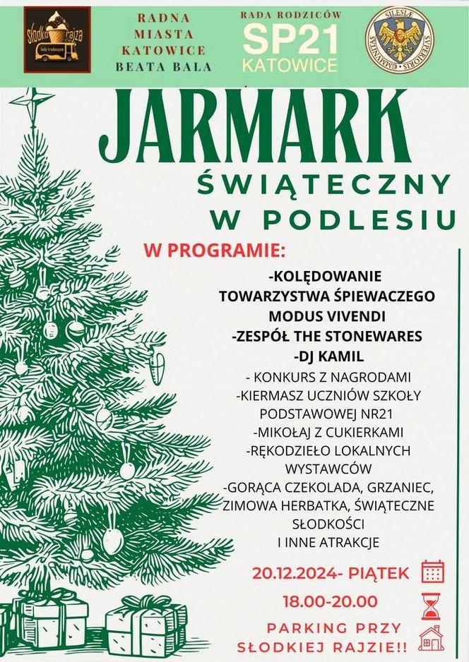 Pierwszy jarmark świąteczny w Podlesiu - piątek 20 grudnia