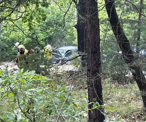  Czołowe zderzenie w Wawrze