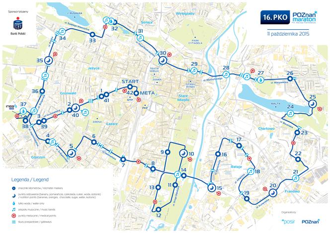 Trasa Poznań Maraton
