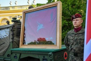 Uroczystość uhonorowania gen. bryg. Stanisława Sosabowskiego