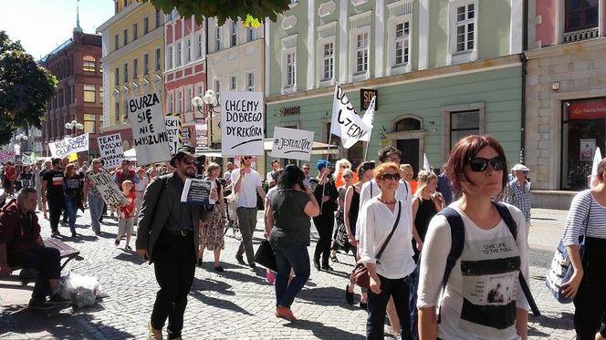 Protest w Teatrze Polskim