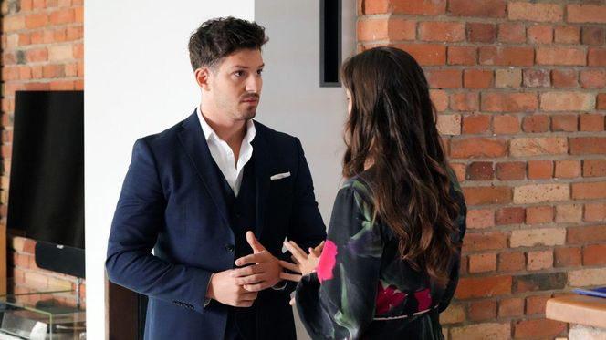 	Barwy szczęścia odc. 3131. Regina (Kamila Kamińska), Justin (Jasper Sołtysiewicz)