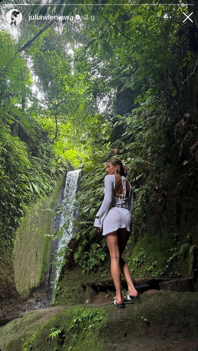 Julia Wieniawa na Bali 