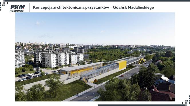 PKM Południe – wizualizacja