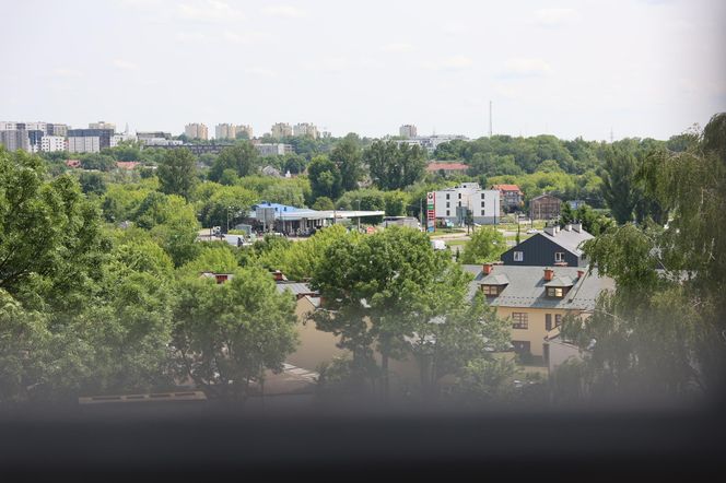 Taras widokowy na placu im. Jerzego Giedroycia w Lublinie