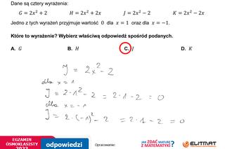Egzamin ósmoklasisty 2023: matematyka. Zadania, arkusze CKE i odpowiedzi z matematyki [24.05.2023]