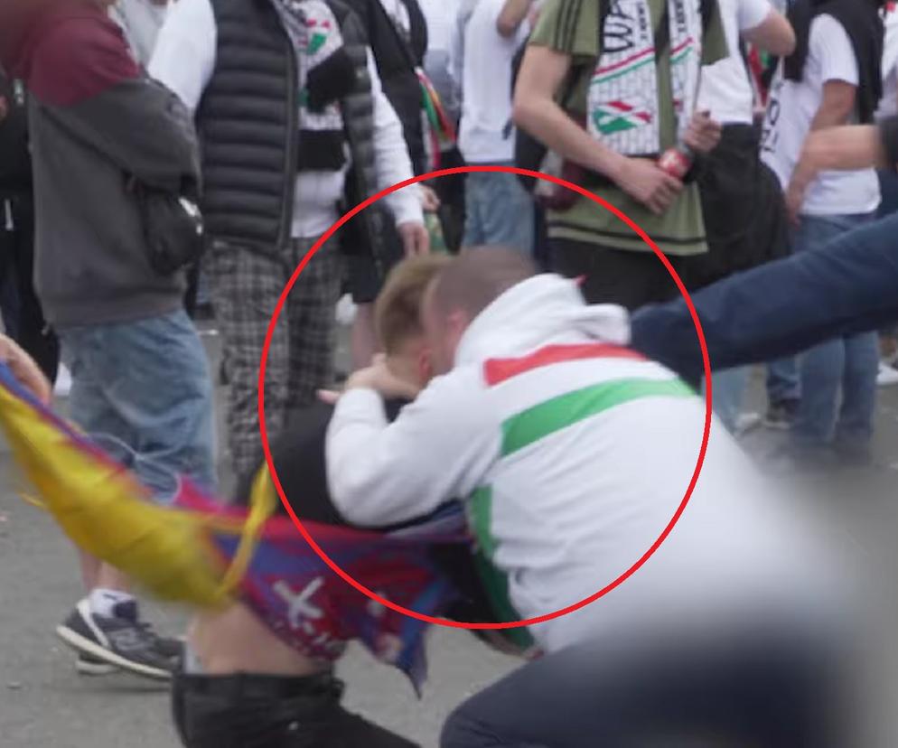 Kibice Legii zaatakowali fana Rakowa przed finałem Pucharu Polski