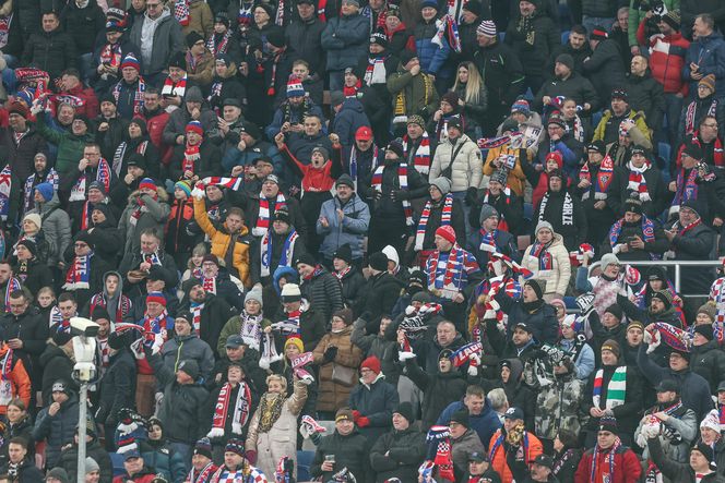 Mecz Górnik Zabrze – Motor Lublin. Zdjęcia kibiców