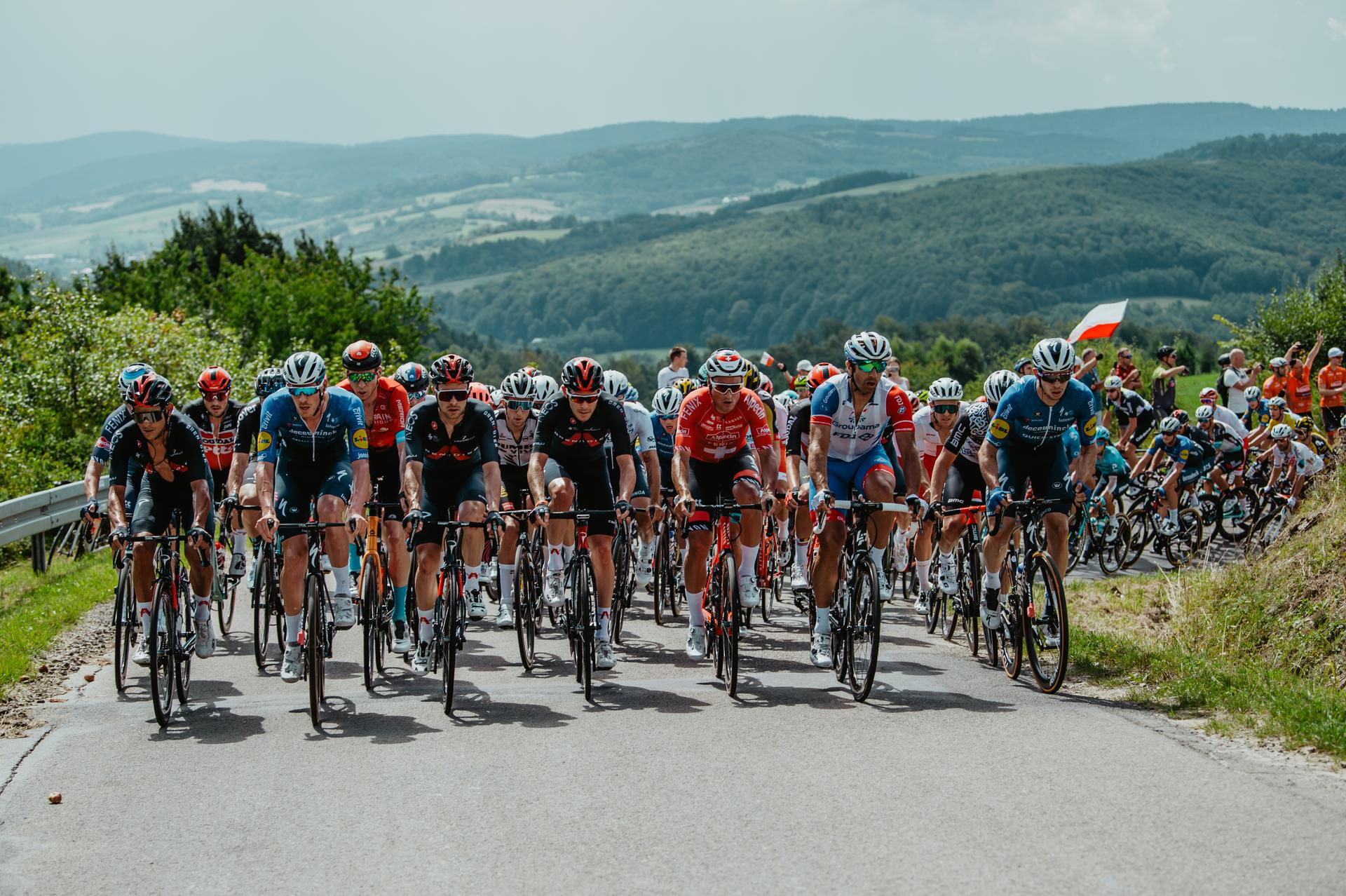 tour de pologne helikopter