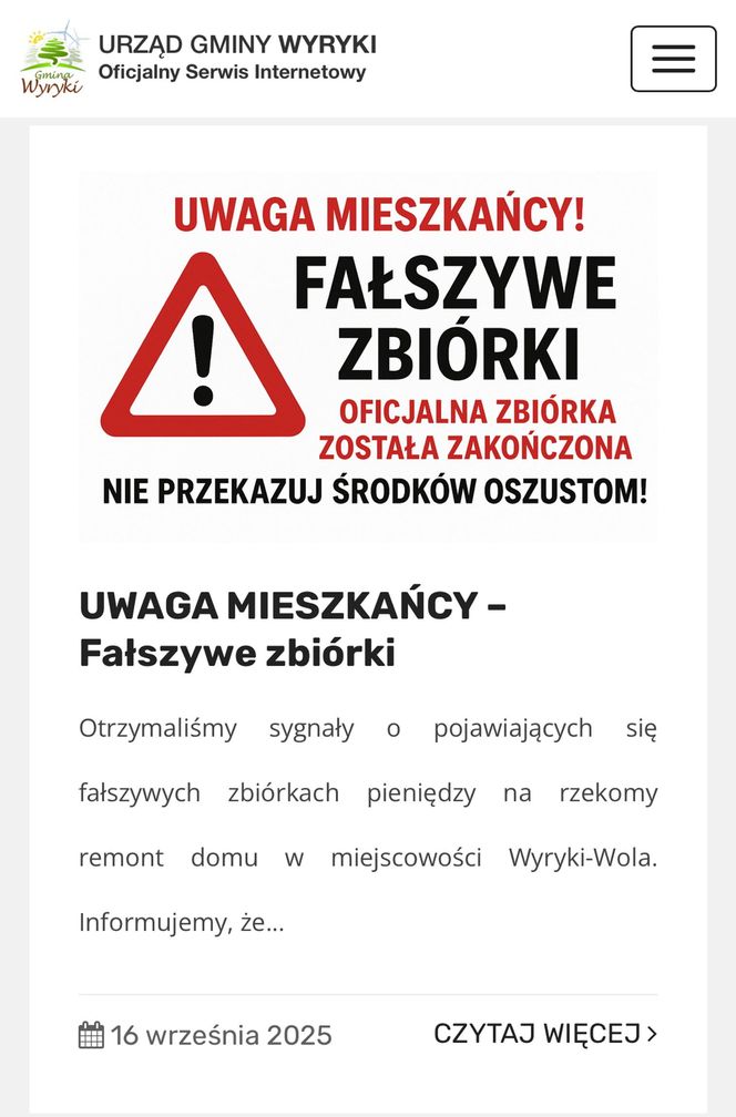 Małżeństwo ze wsi Wyryki dostało już pierwsze pieniądze od państwa. "Czekamy na oficjalne oszacowanie strat"