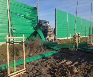 Wypadek na S7 (13.11.2025)