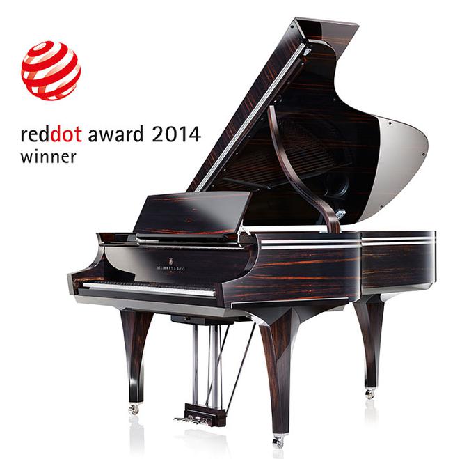Fortepian Arabesque firmy Steinway & Sons zdobył Red Dot Award 2014.