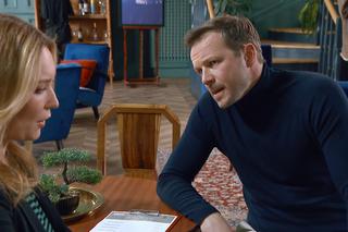 Barwy szczęścia odc. 2693. Bruno (Lesław Żurek), Karolina (Marta Dąbrowska)