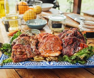 Karkówka w trzech suchych marynatach: europejska, amerykańska i wschodnia