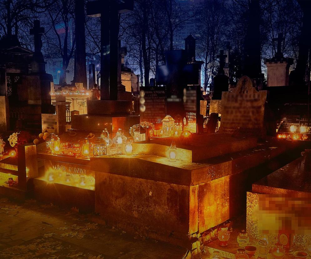 Horror na cmentarzu, nie mogli się wydostać. Było ciemno, a dookoła tylko groby zmarłych