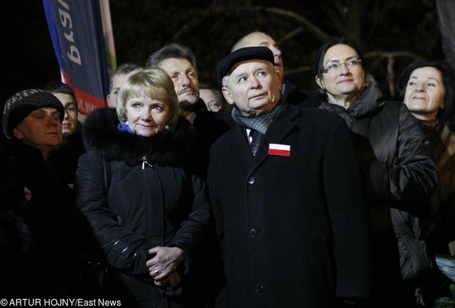 Jolanta Szczypińska. Uroczyste pożegnanie przyjaciółki Kaczyńskiego