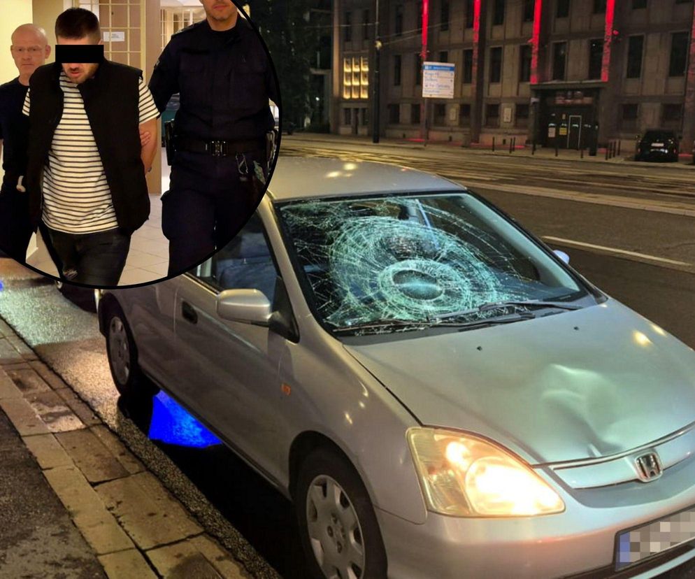 Potrącił kobietę na pasach i uciekł. Poważny wypadek w samym centrum Warszawy