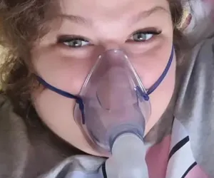 Ciężarna Dominika Gwit pokazała się w masce tlenowej. Przebyłam wiele rozmów z lekarzami
