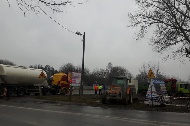 prace na ul. Tomaszowskiej