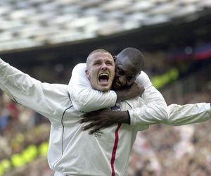 David Beckham pasowany na rycerza