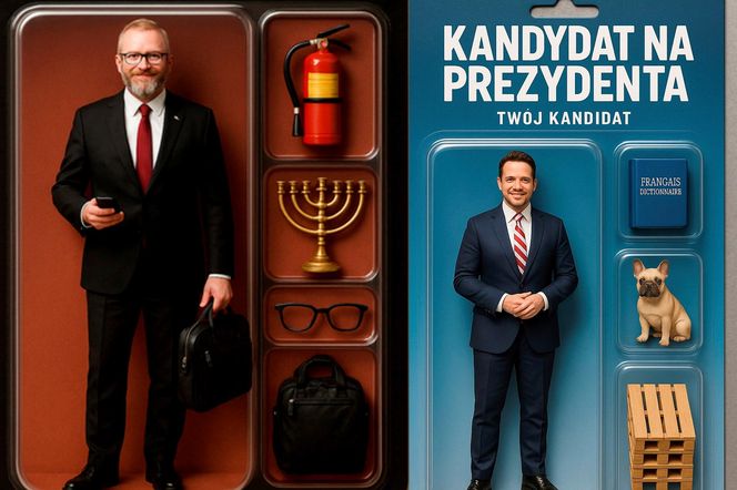 Ten trend sztucznej inteligencji podbija internet. Zobacz, jak wyglądają figurki kandydatów na prezydenta
