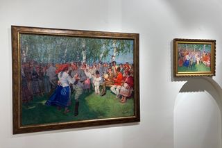 Wystawa obrazów Stanisława Janowskiego w Muzeum Ziemi Sądeckiej 