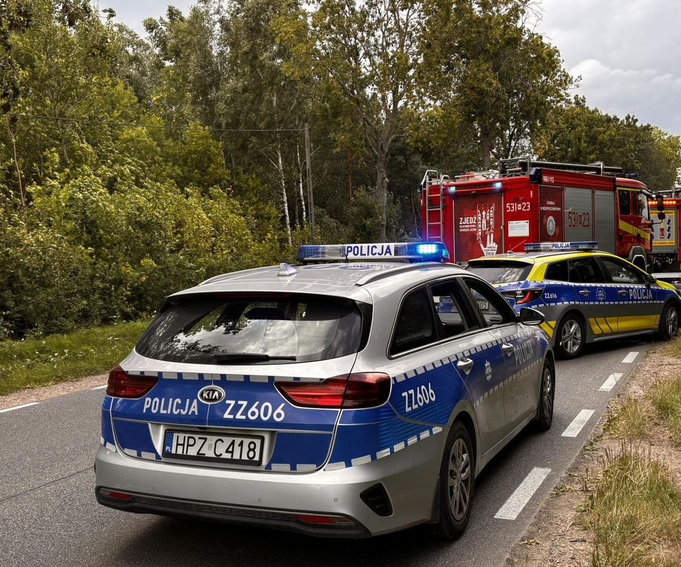 Śmiertelny wypadek pod Nasielskiem! Zginął 37-letni motocyklista