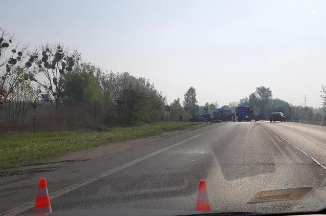 Śmiertelny wypadek w Bytomiu! Kierowca osobówki zginął w zderzeniu z TIR-em