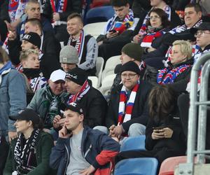 ZDJĘCIA kibiców na meczu Górnik Zabrze-Lech Poznań